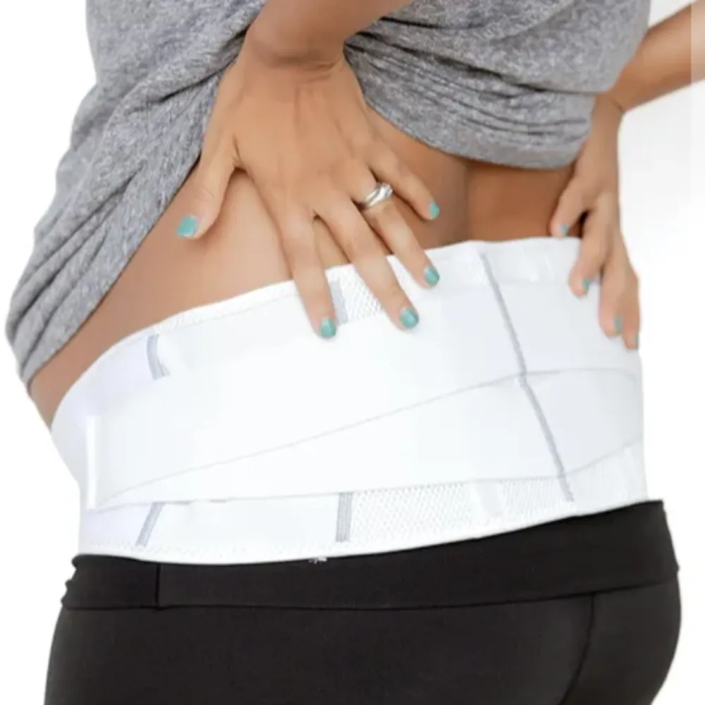 Motif Meidcal Pregnancy Support Band in White, Size L White Size L - Image 2