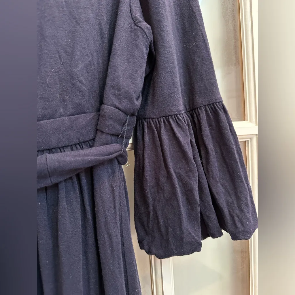 Vintage Betsey Johnson Y2K 90’s Navy Blue Babydoll Mini Dress Size M Flawed Gem - Image 5