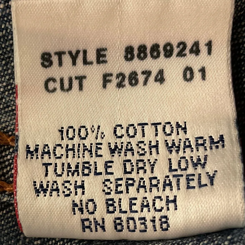 Lucky Brand Dungarees America Women's Denim‎ Trucker Jean Jacket Size M - Image 16