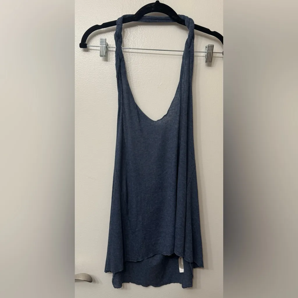 NWT Free People Enough Said Halter Top - Image 4