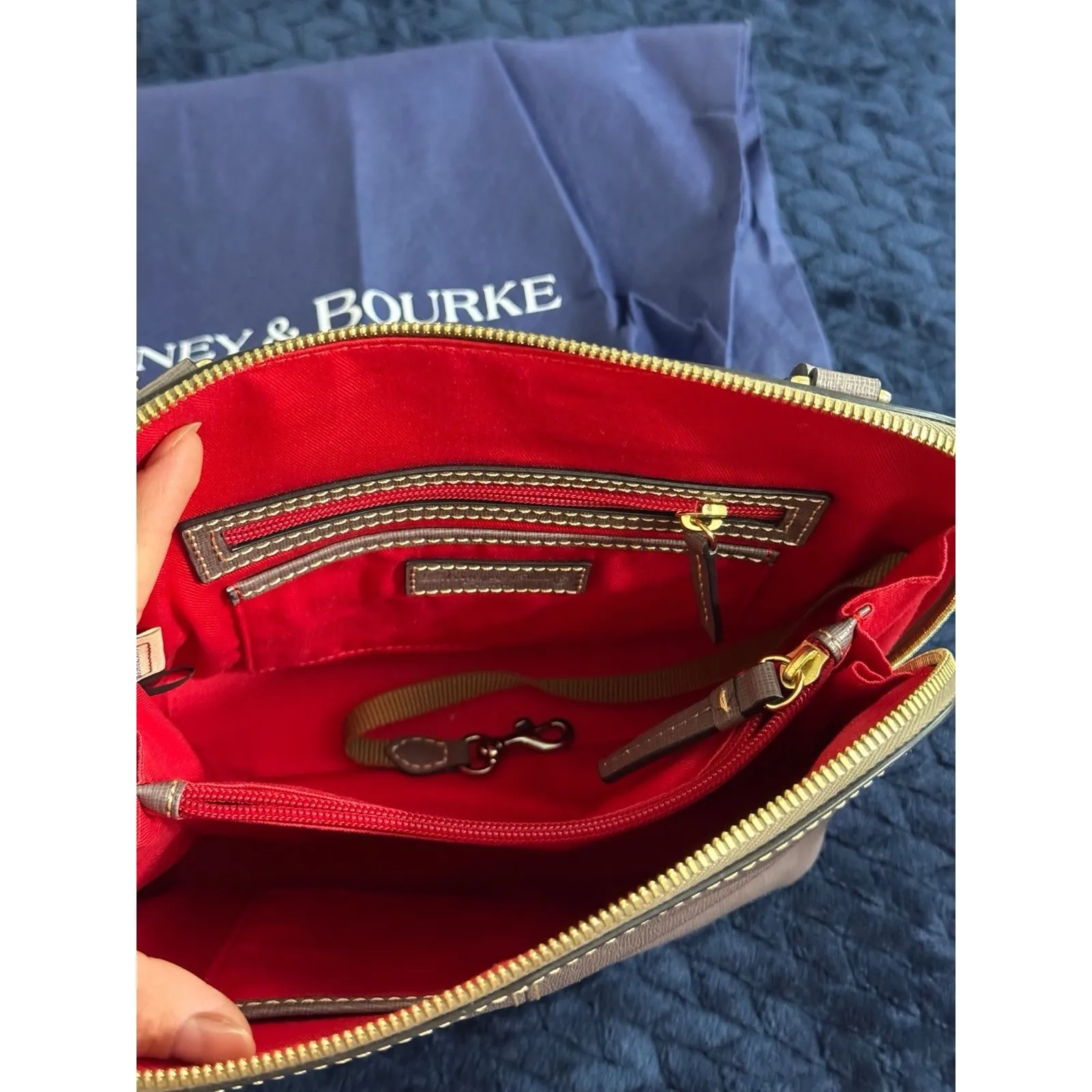 DOONEY & BOURKE crossbody Purse Elephant‎ Color New - Image 10