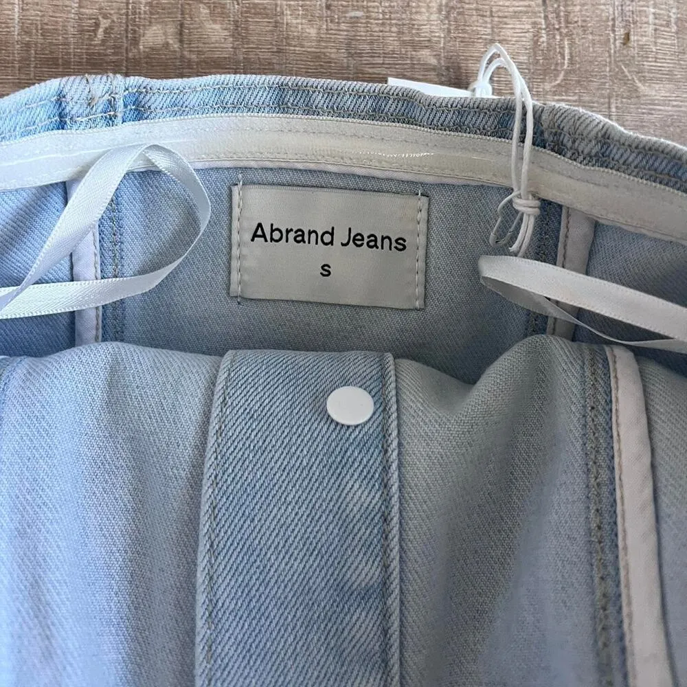 Abrand Jeans denim corset top Size S Blue - Image 2
