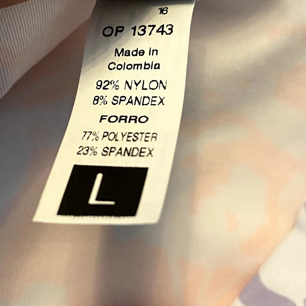 Maaji Scape of Love Reversible Bikini Bottoms Signature Cut Cheeky Stripe L NWT - Image 7