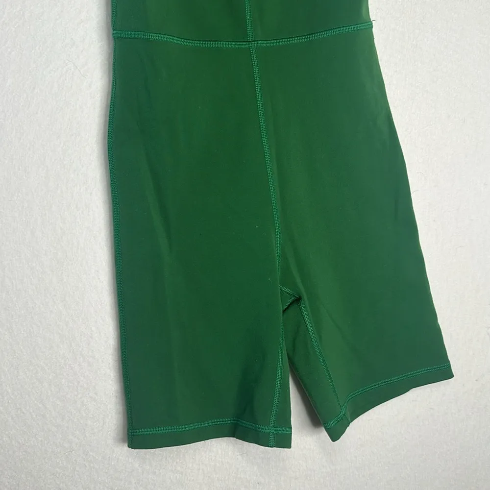 Aritzia Wilfred Free Divinity Romper 7” in Green - Image 3