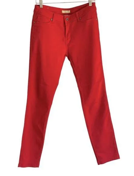 Angel Kiss Los Angeles Red Cotton stretchy skinny jeans size 13 - Image 1