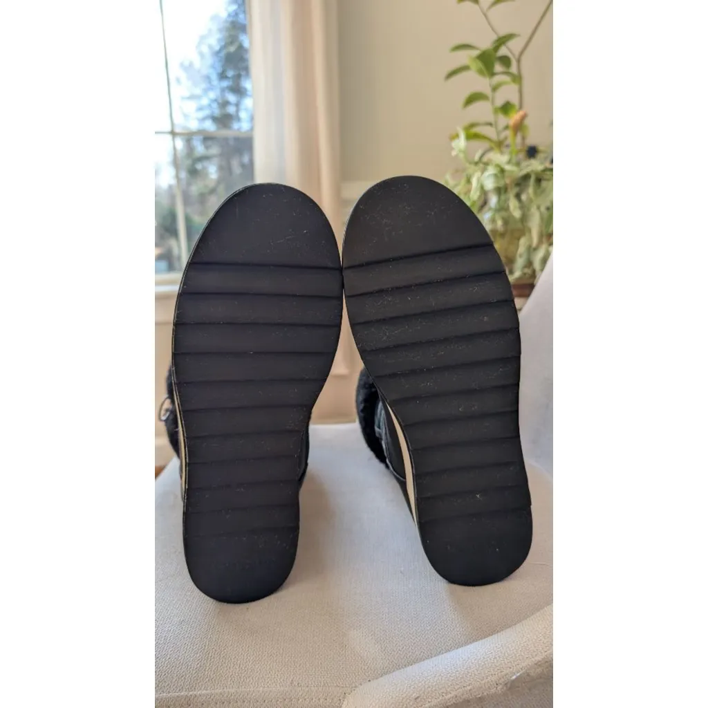 Women's Koolaburra by UGG Black Winter Boots Size 10 - Image 6