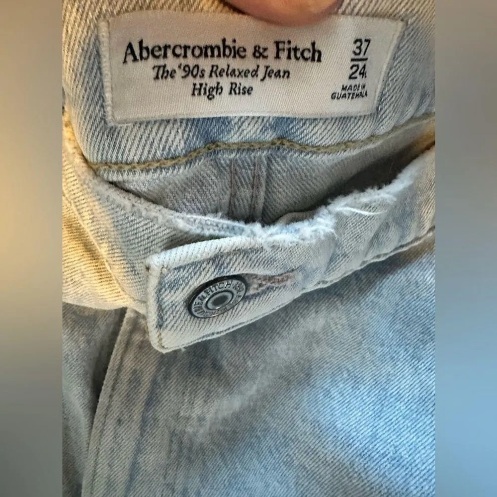 Abercrombie & Fitch High Rise 90s Relaxed Jean Plus Size Vintage Denim - Image 11