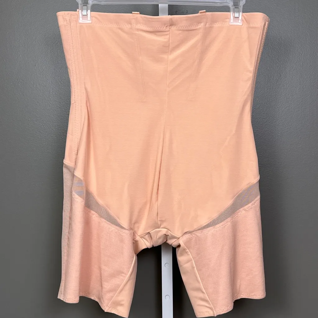 Honeylove SuperPower Short HLSW03 Plus Size 3X Blush Shapewear Shaper Pink - Image 4