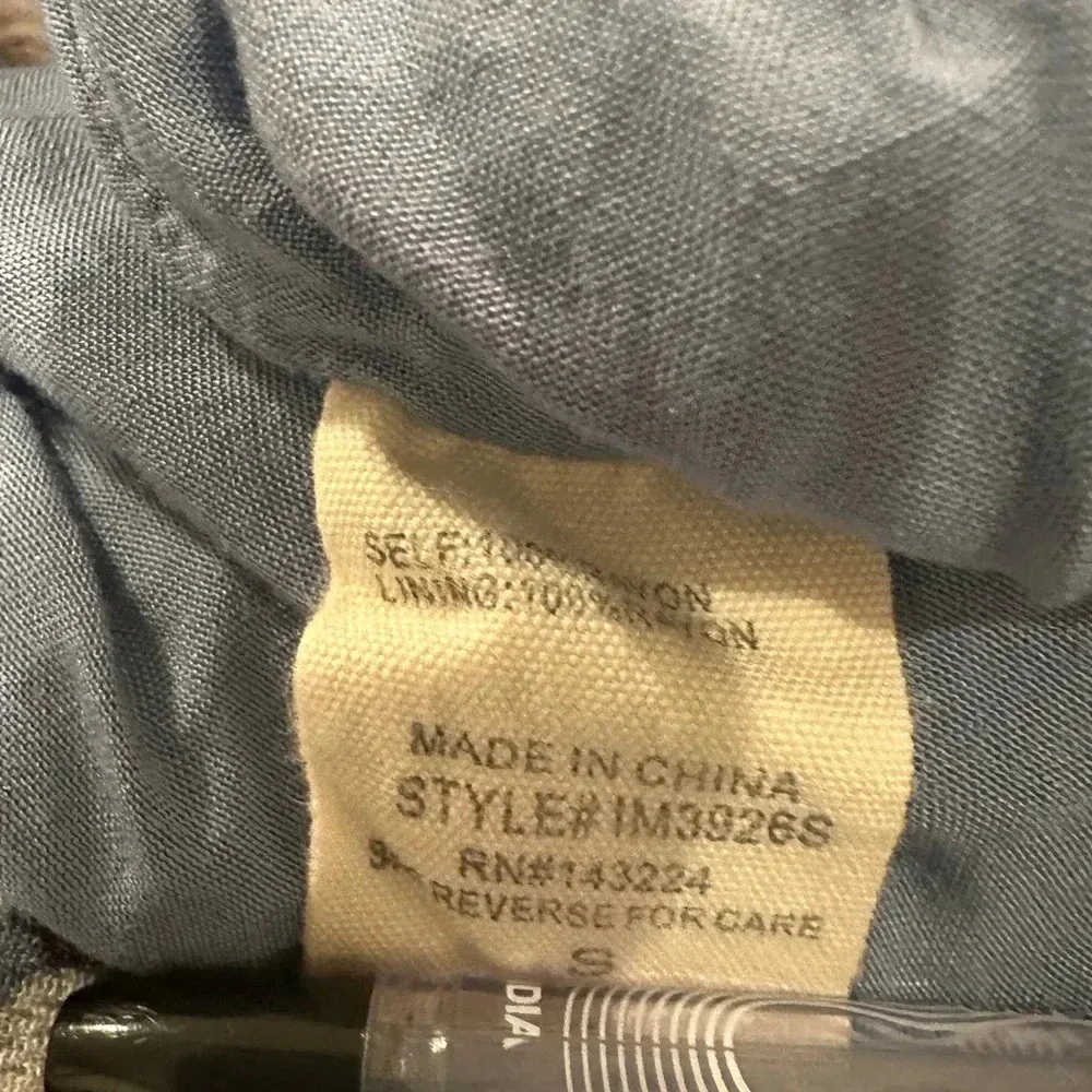 Dainty Hooligan Blue Floral Halter dress w/open back  Size Small - Image 5