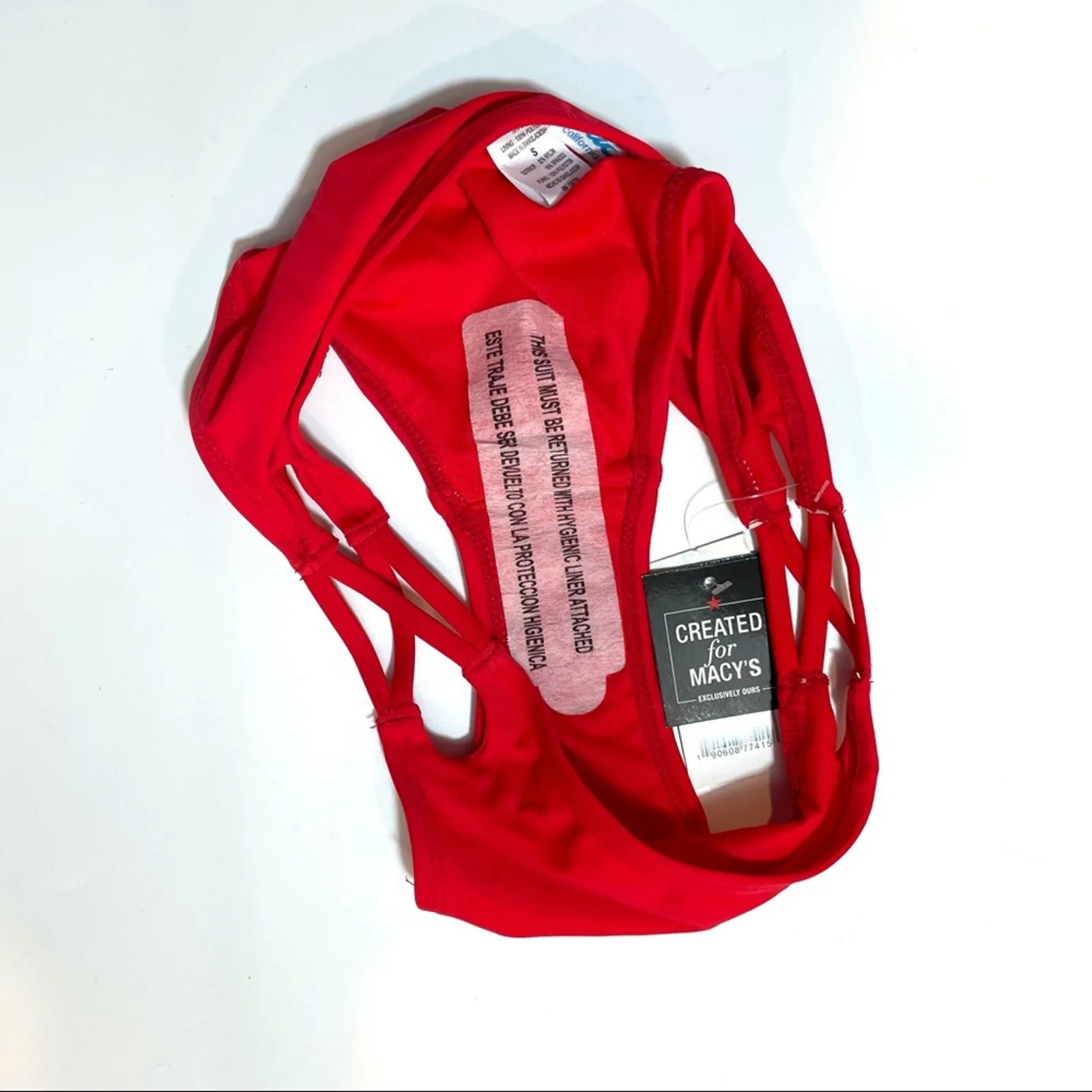 California Waves Red strappy bikini swim bottom - Image 6