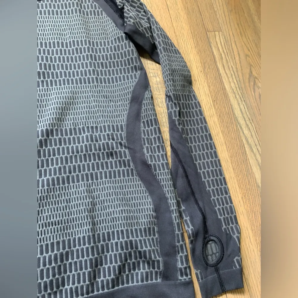 Lululemon all about base long sleeve black/slate - Image 4