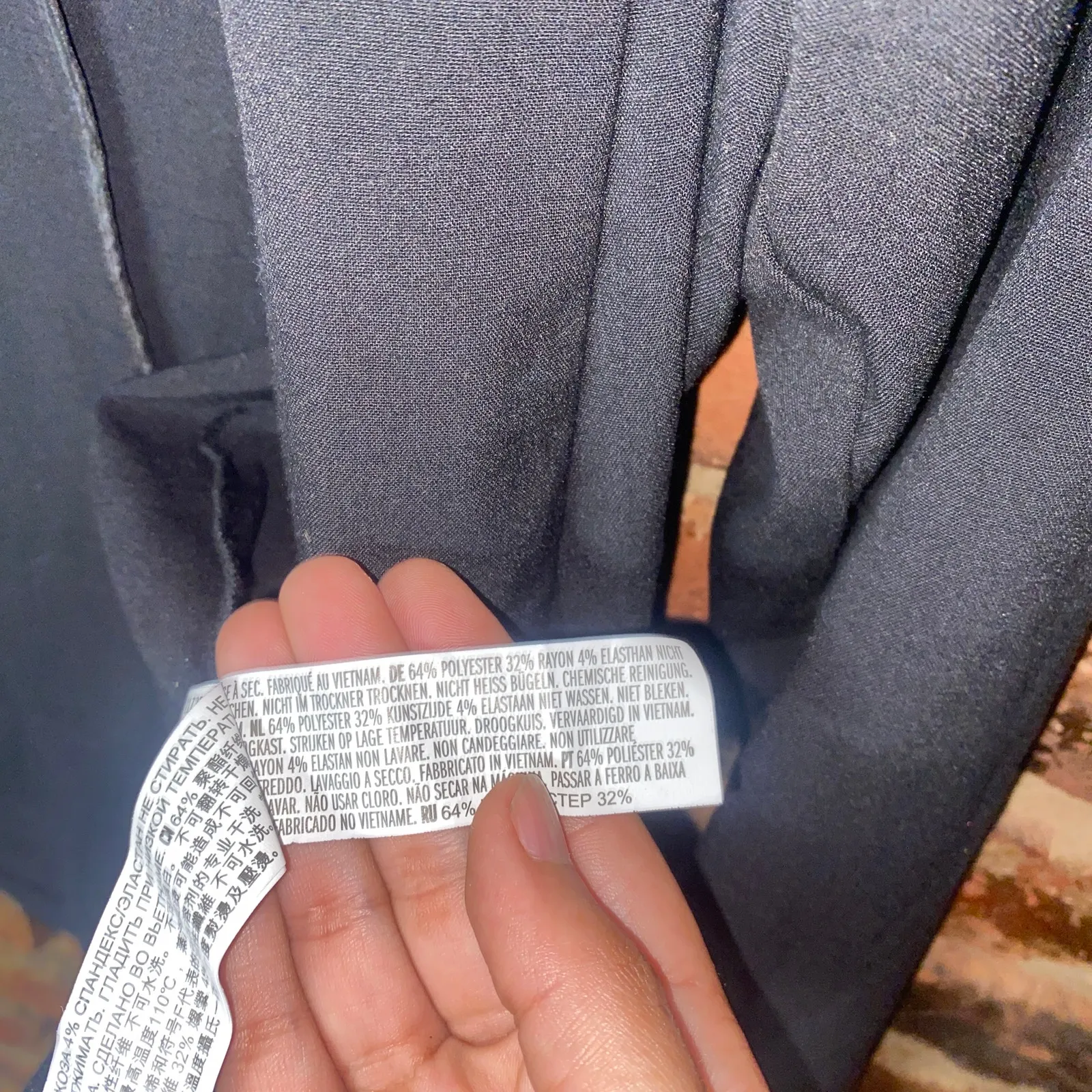 Forever 21 Black Open Front Long Sleeve Blazer Jacket Women's Size 0X - Image 6