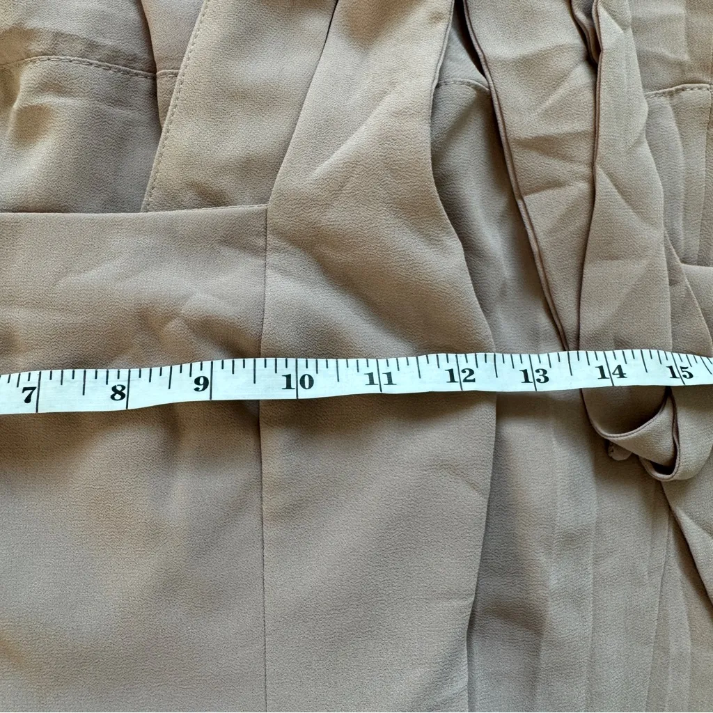 Show Me Your MuMu Claire Midi Dress Dune Brown Dress Size XXS NWT - Image 5