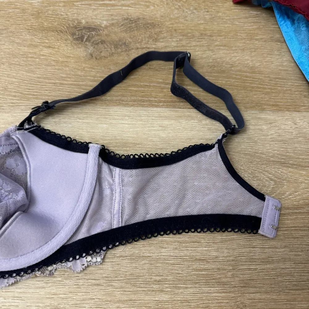 Victoria's Secret Purple Wicked Velvet Dream Angels Uplifting  Unlined Bra - Image 7