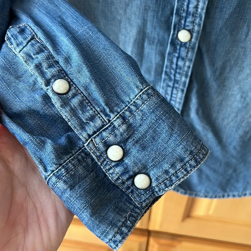 American Eagle Outfitters Boyfriend Fit Flannel - Image 4