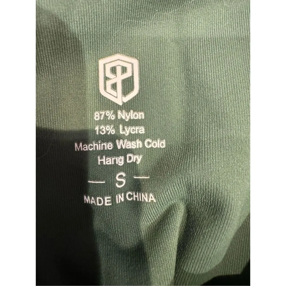 Born Primitive Lift Yourself Up 7/8 Leggings in Forest Green Size Small - Image 5