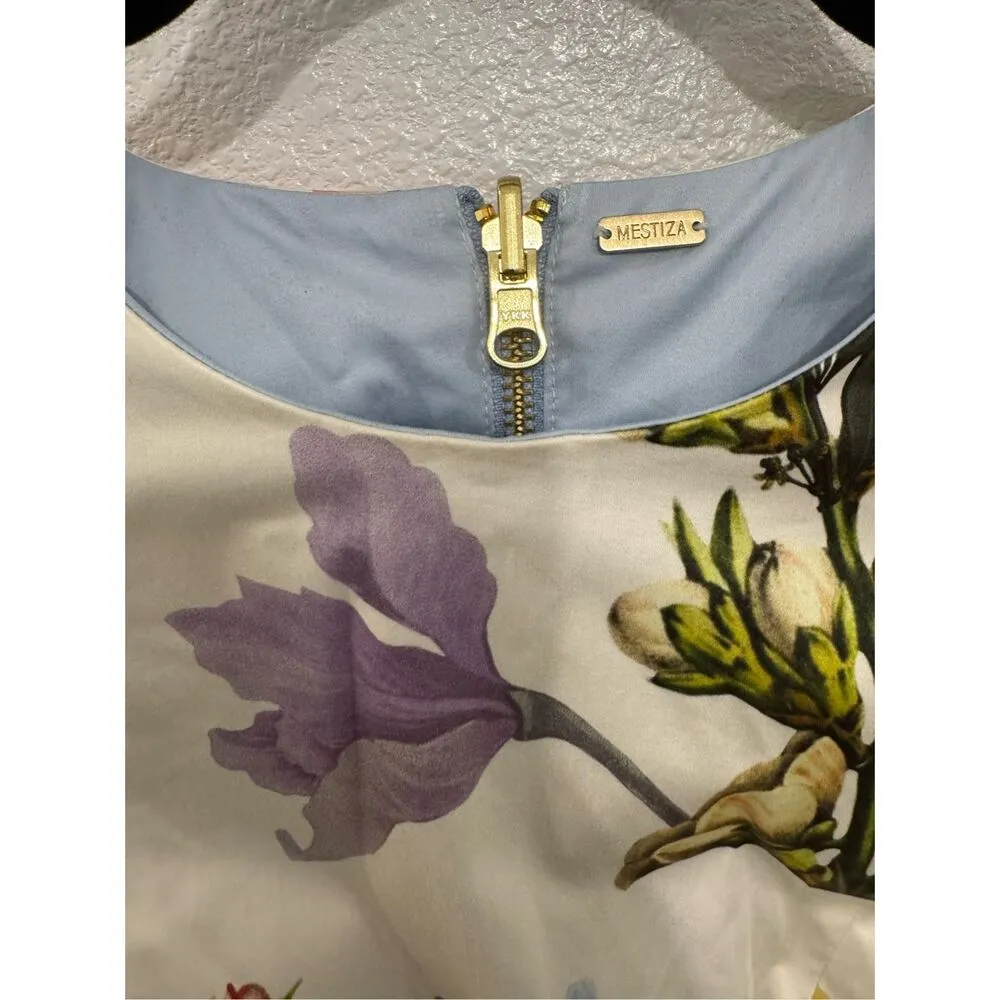 Mestiza Lia Convertible Midi Dres Blue Size 0 - Image 6