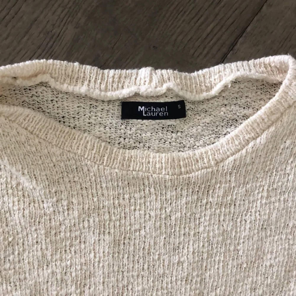 Michael Lauren 100% cotton beach sweater - Image 3