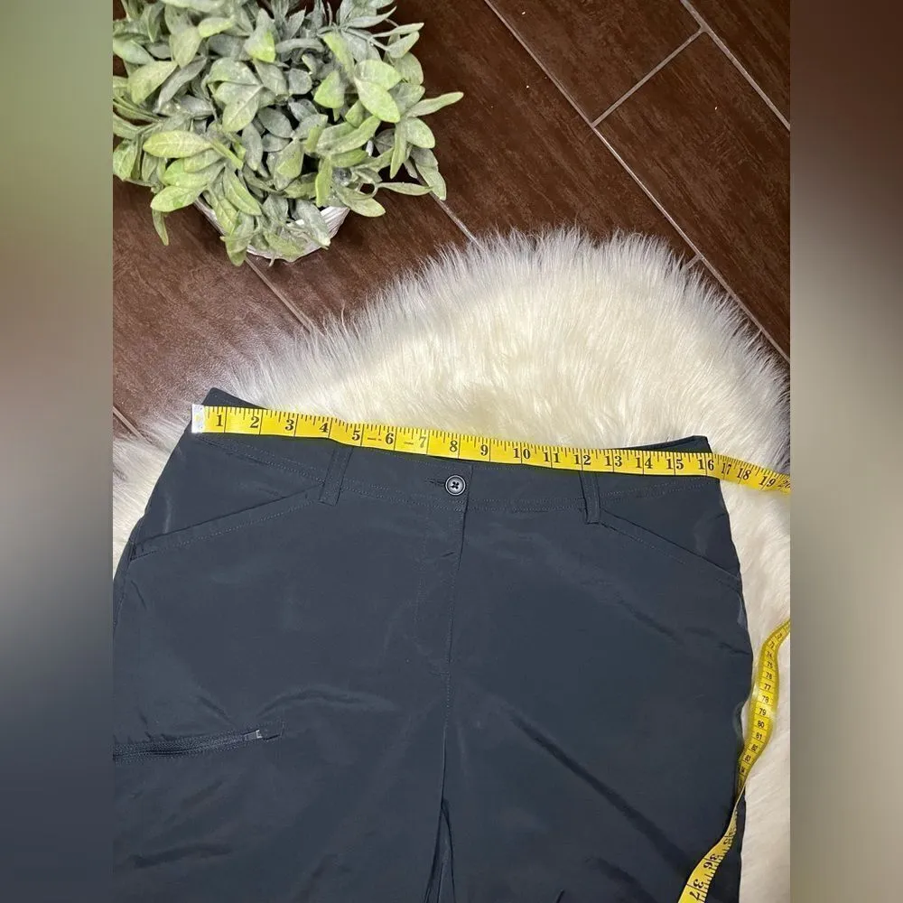 Oobe dark grey Bermuda hiking shorts sz 8 Gray - Image 6
