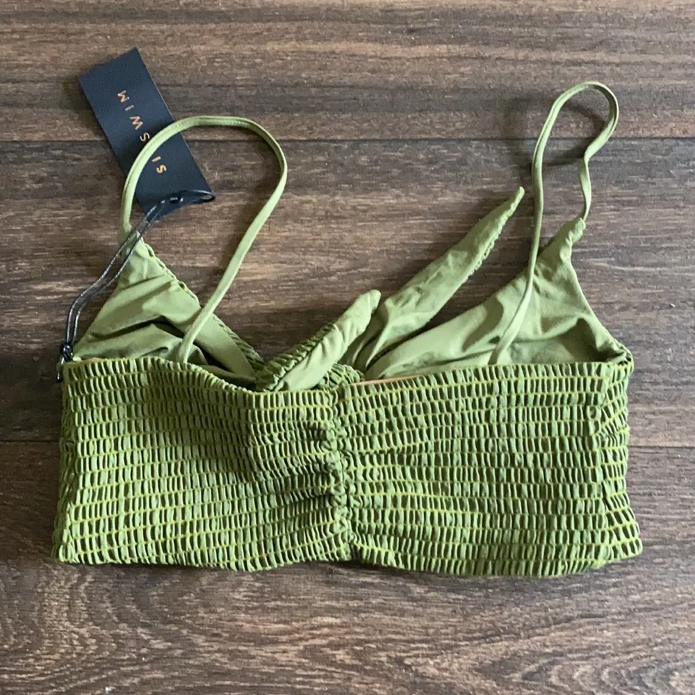 Sie Swim Bikini Top Green - Image 4