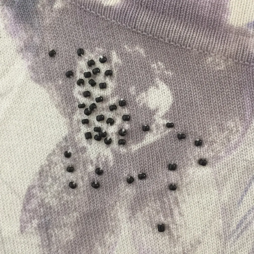 Sigrid Olsen FINAL MARKDOWN Ladies  Embellished Top (SP) - Image 3