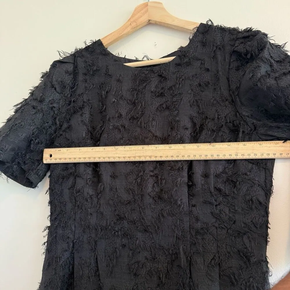 Dazy short sleeve mini dress charming round neck cozy women size L Black Size L - Image 5