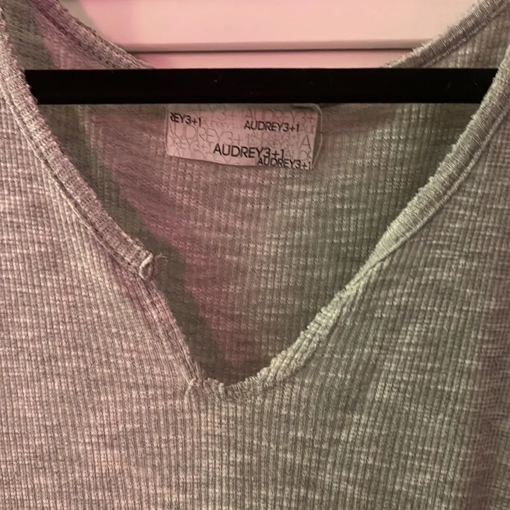 MOVING SALE Audrey 3+1 Grey Flowy Tunic Dress - Image 6