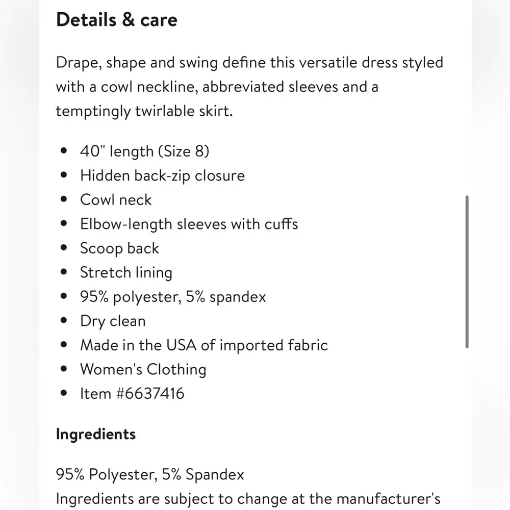 Black Halo Jackie Swing Dress Fuschia Pop - Image 4