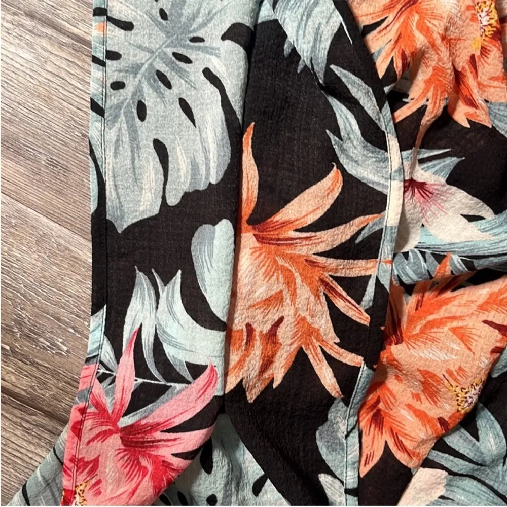 New Kona Sol Multicolor Floral Swim Cover Up Size Medium - Image 6