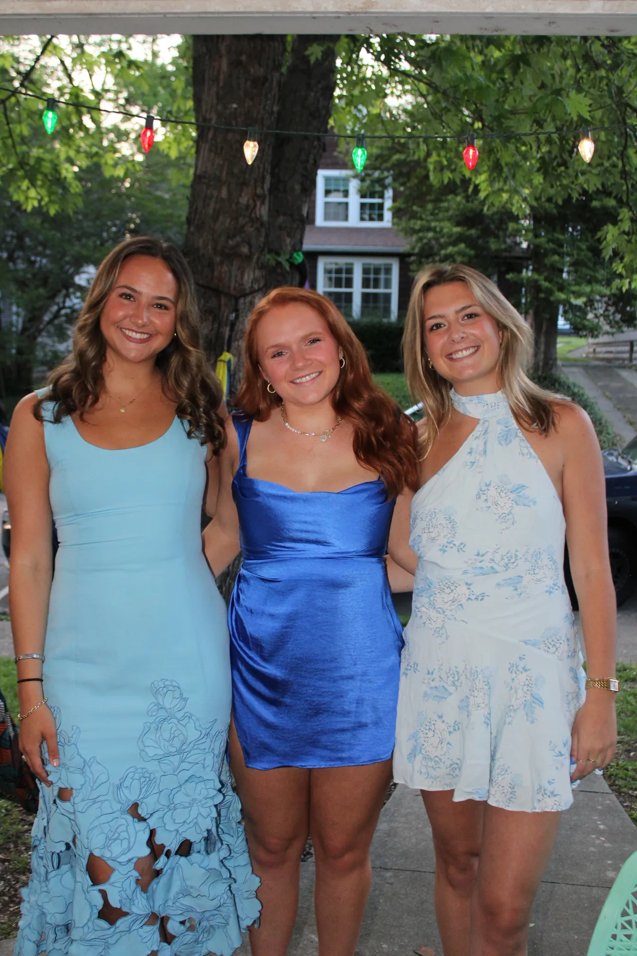 Blue Mini Dress - Image 2