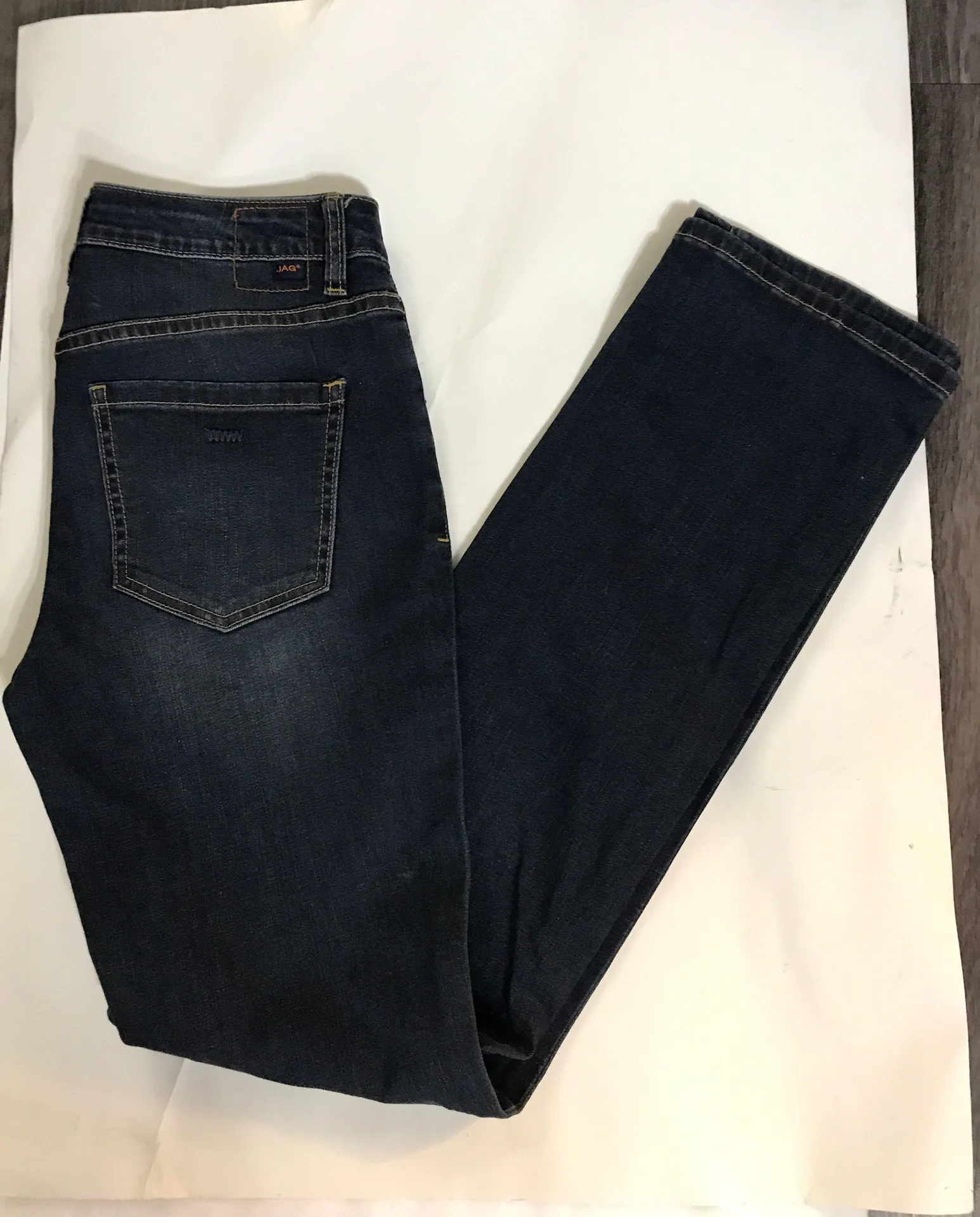 JAG Western Glove Works Mid Rise Straight Leg  Denim Jean Size 4 - Image 2