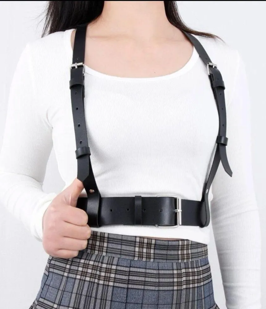 Harness Suspender Belt Black New - Image 4