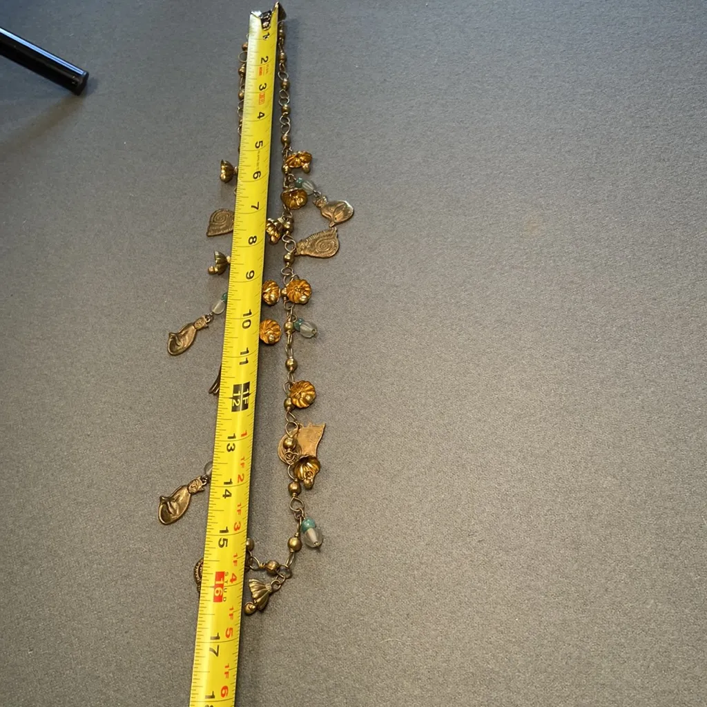 Cat Necklace, Vintage Laurel Birch early‎ work Gold - Image 5