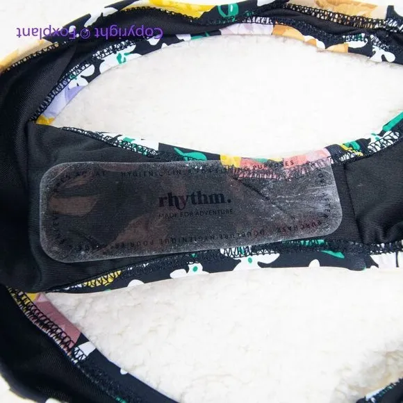 NEW Rhythm. X free people Rio Hi Cut Bikini Bottoms floral, size‎ L Red Size L - Image 9