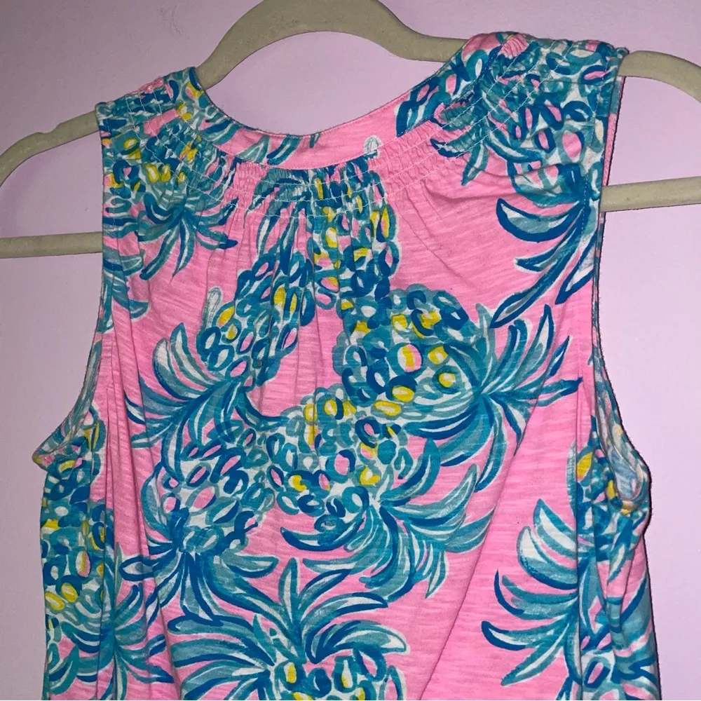 Lilly Pulitzer Size S Tank Essie Top Pelican Pink Beat The Heat - Image 7