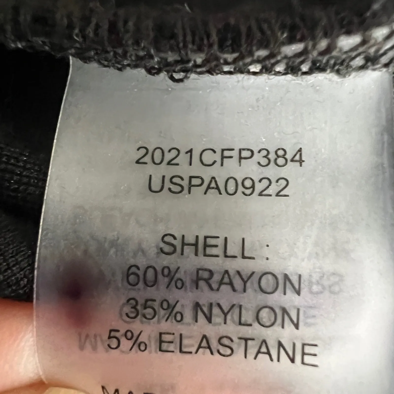 Universal Standard Women's Black Skinny Ponte Pant Red Stripe 4XS (00-0) New - Image 5