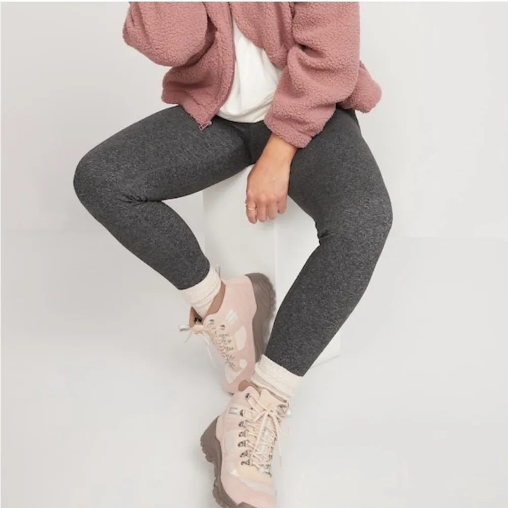 Old Navy Stirrup Leggings Womens Medium Equestrian Cozy Outdoors Gym Warm - Image 4