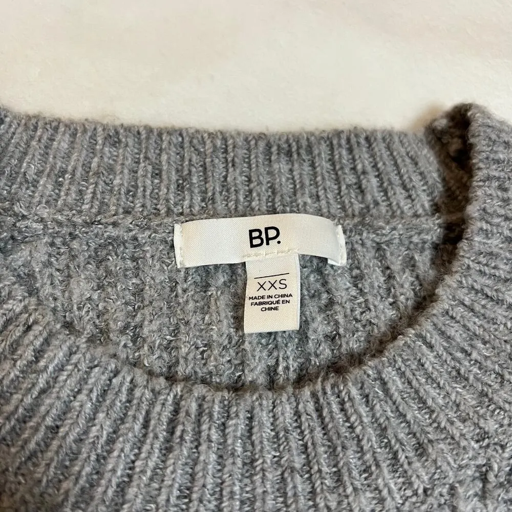 BP. Crewneck Chunky Knit Sweater Size XXS Cozy Preppy Minimalist - Image 4