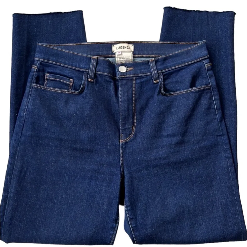 EUC L'AGENCE Sada High Rise Crop Jeans
Size 30 - Image 4