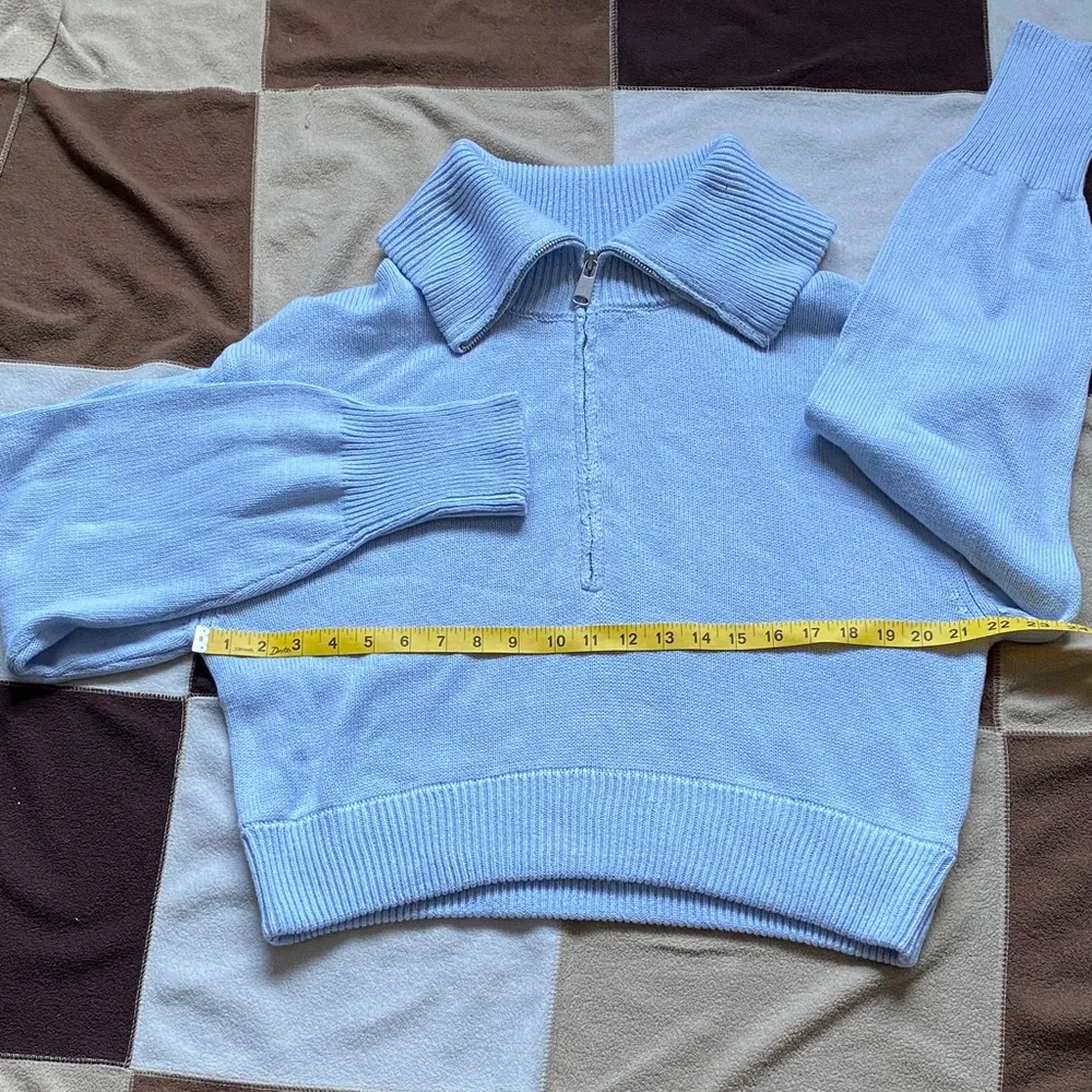 Light Blue Collared Top - Image 2