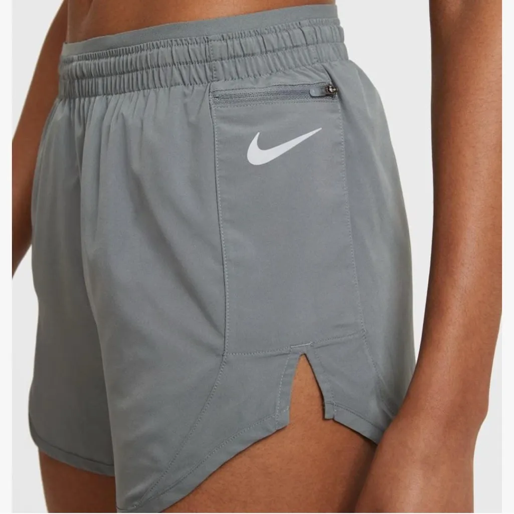 Nike W Nk Tempo Luxe Women's Shorts 3 Inches Women's Gray Athletic Shorts - Image 3