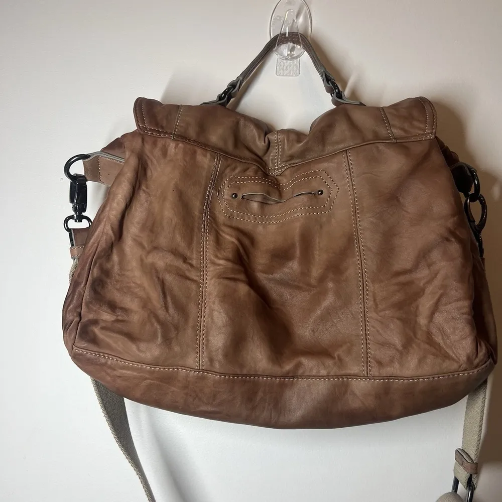 Steven Steve Madden Brown Leather Handbag - Image 2