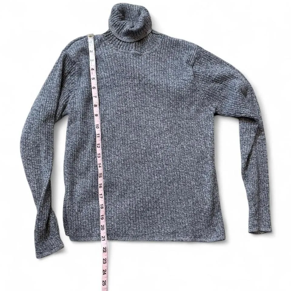 Talbots  Marled Turtleneck Ribbed Sweater - Image 7