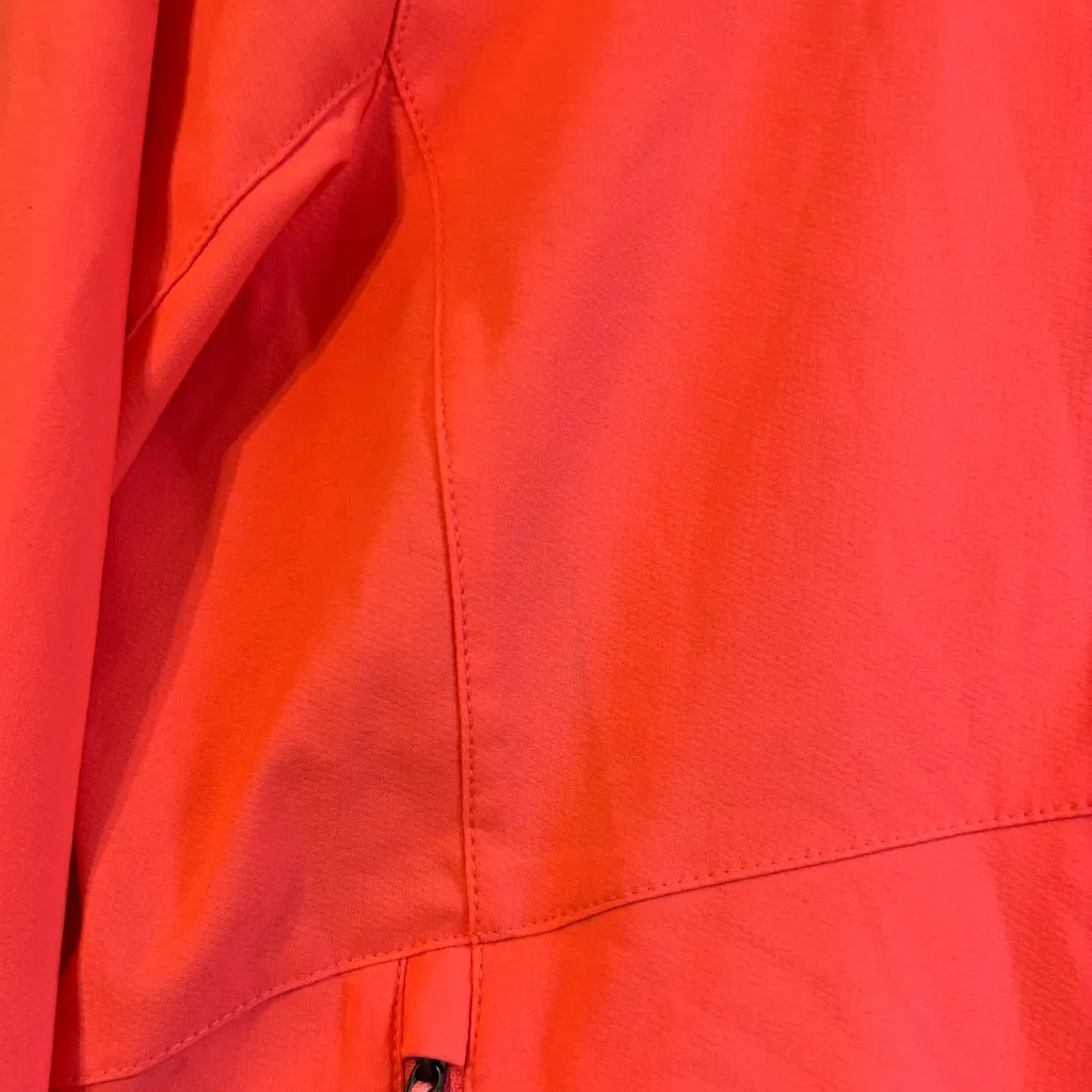 North face soft shell neon pink zip up jacket women’s medium - Image 6