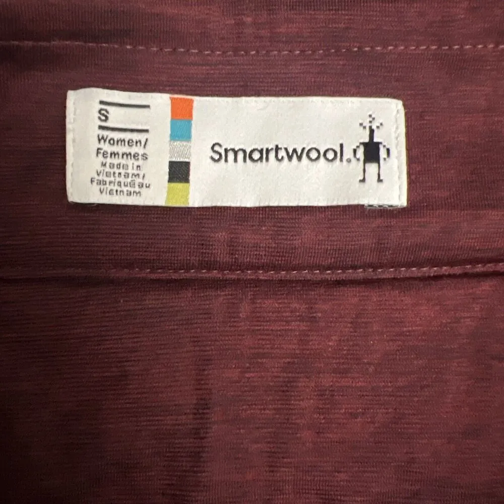 Smartwool Womens Insulated Smartloft 60 Pull-On Skirt Black Cherry Red Small New - Image 4