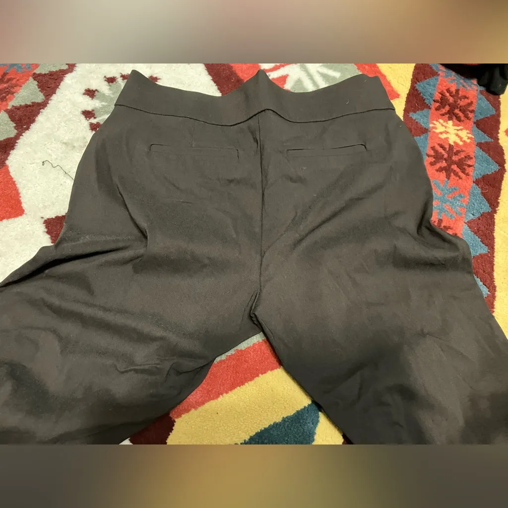 STYLE & CO SLIM-LEG TUMMY-DRESS PANTS CARBON GREY SIZE 8PS - Image 11