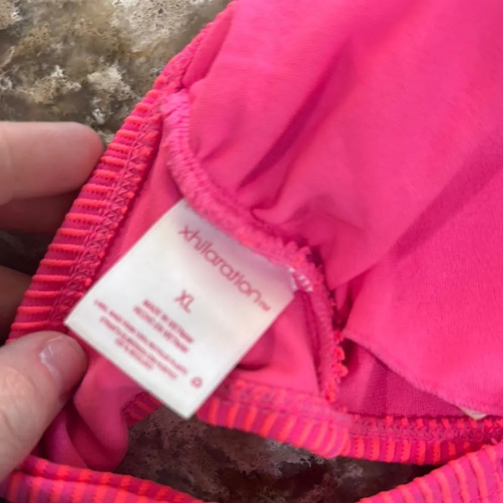 Xhilaration Pink Sporty Ribbed Bikini Top / E45 - Image 3
