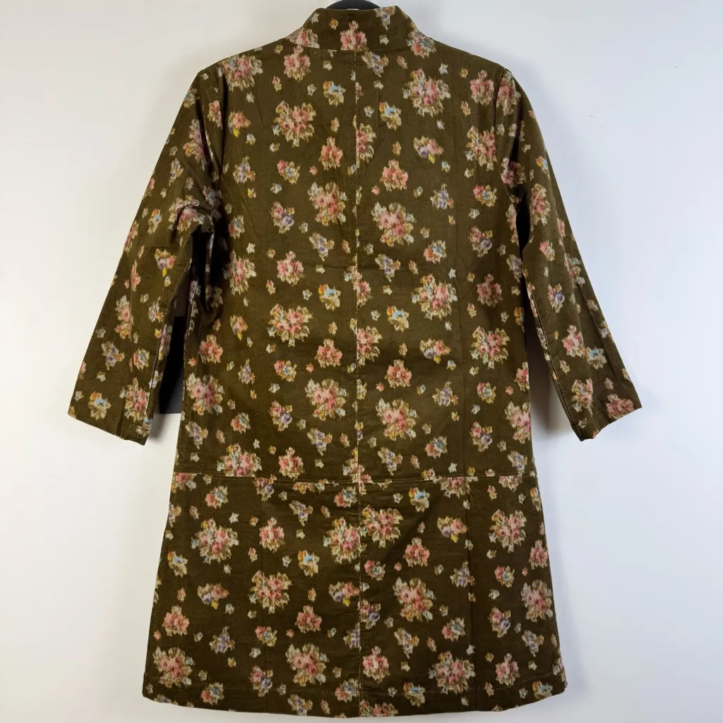 Tuckernuck NEW Hazel Bouquet Corduroy Clifton V-neckline Mini Dress XS - Image 9