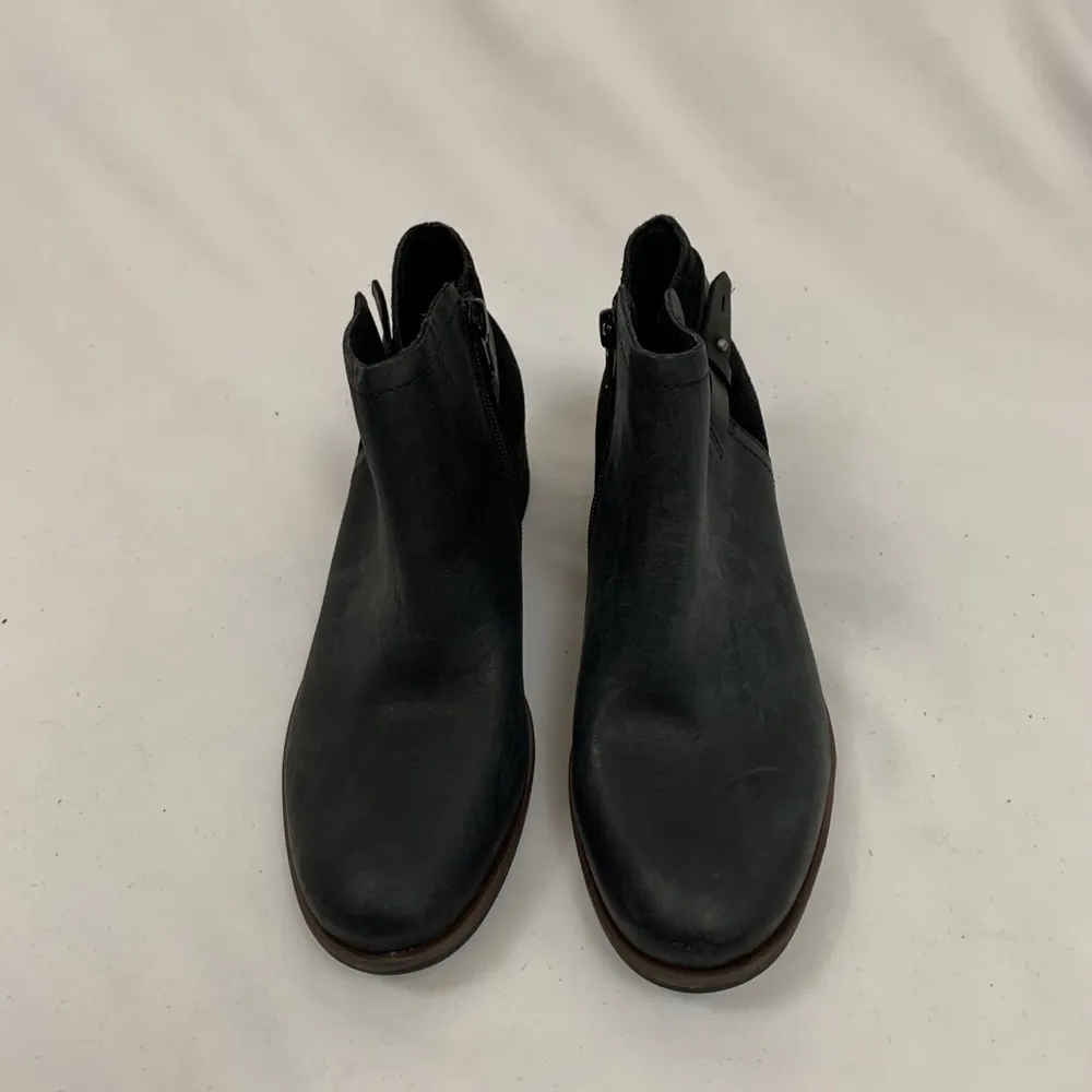 Loris by Kork-Ease Sonya Black Leather Ankle Boot‎ - Image 3