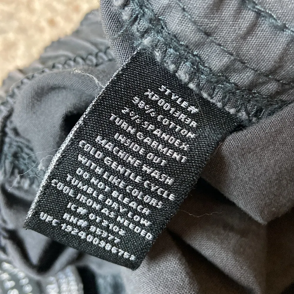 Social Standard by Sanctuary Scout Poplin Cargo Jogger Gray Casual Pants Sz XXL - Image 12